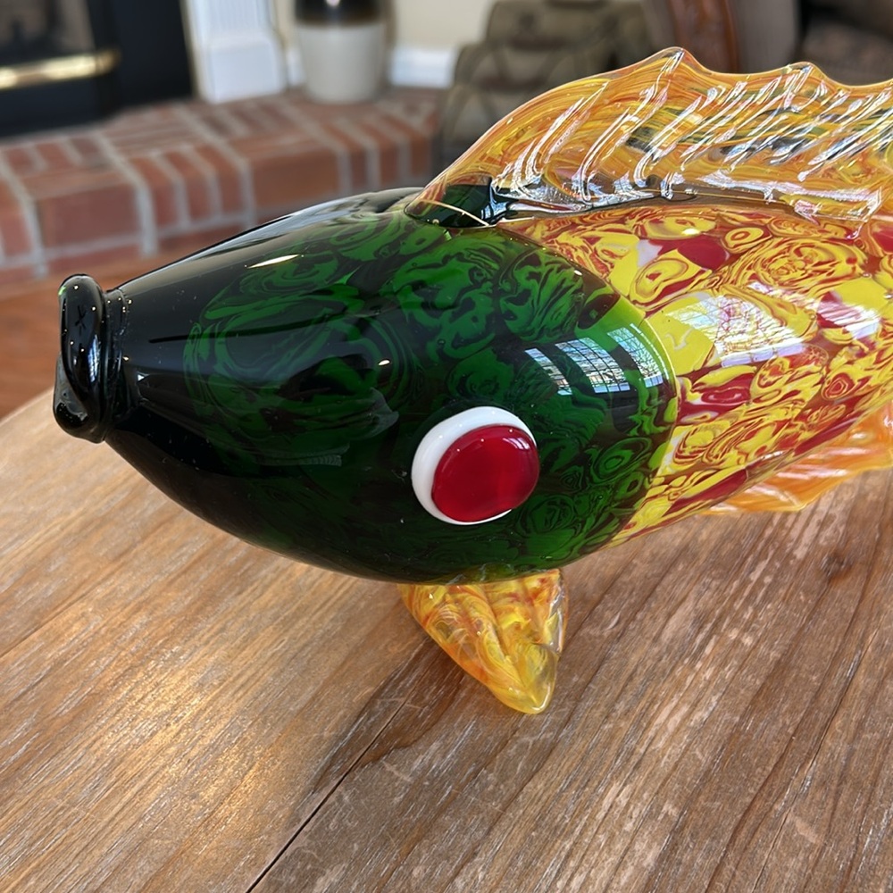 Glass Fish. Murano Style Glass - Picture 3 of 17